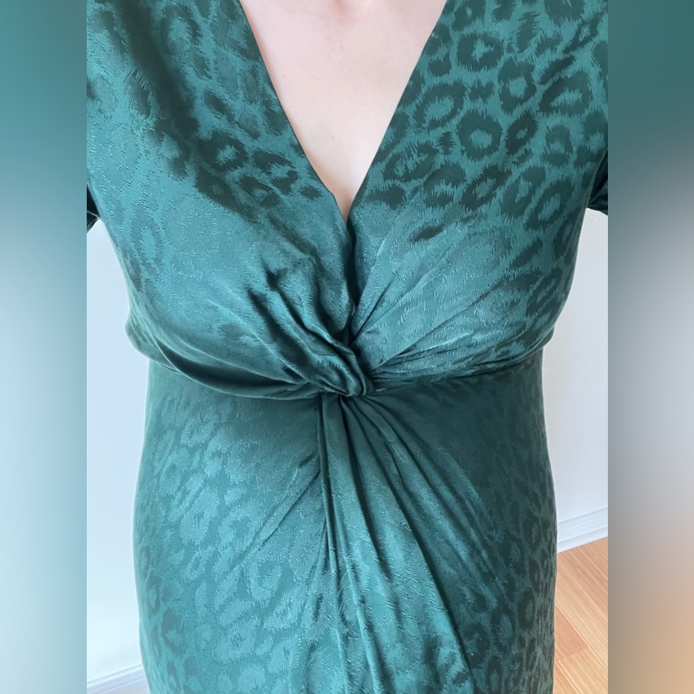 Green Maternity Dress XS